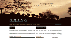 Desktop Screenshot of ameca.org.uk