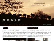 Tablet Screenshot of ameca.org.uk